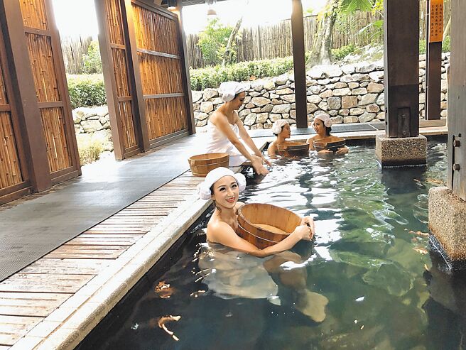 宜兰礁溪有温泉等观光景点，元旦假期将吸引许多民眾前来泡汤。（宜兰县政府提供／吴佩蓉宜兰传真）