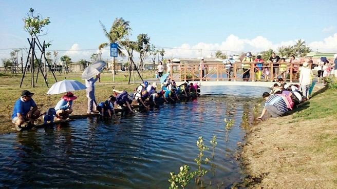 林園海洋溼地公園在濕地教育的推廣上也扮演極重要的分量。圖／林園區公所

