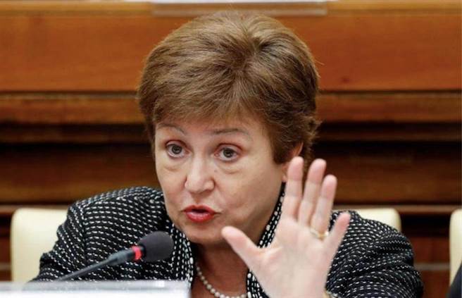 国际货币基金（IMF）总裁乔治艾娃（Kristalina Georgieva）。（路透社）