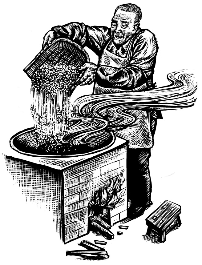 甜意充盈的夜晚。(图/读者杂志提供)