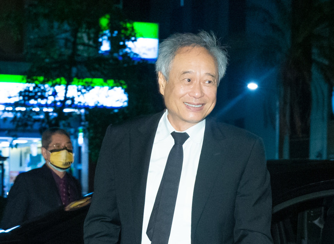 名導李安。（中時資料照，羅永銘攝）