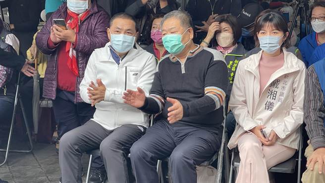 新北市長侯友宜強調，台灣在國際地緣及戰略上具有關鍵地位，台灣內部需團結，才能讓國家穩定和平。（呂健豪攝）