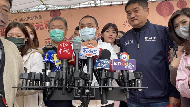 对于中广董事长赵少康不断放话，新北市长侯友宜表示给予尊重。（吕健豪摄）