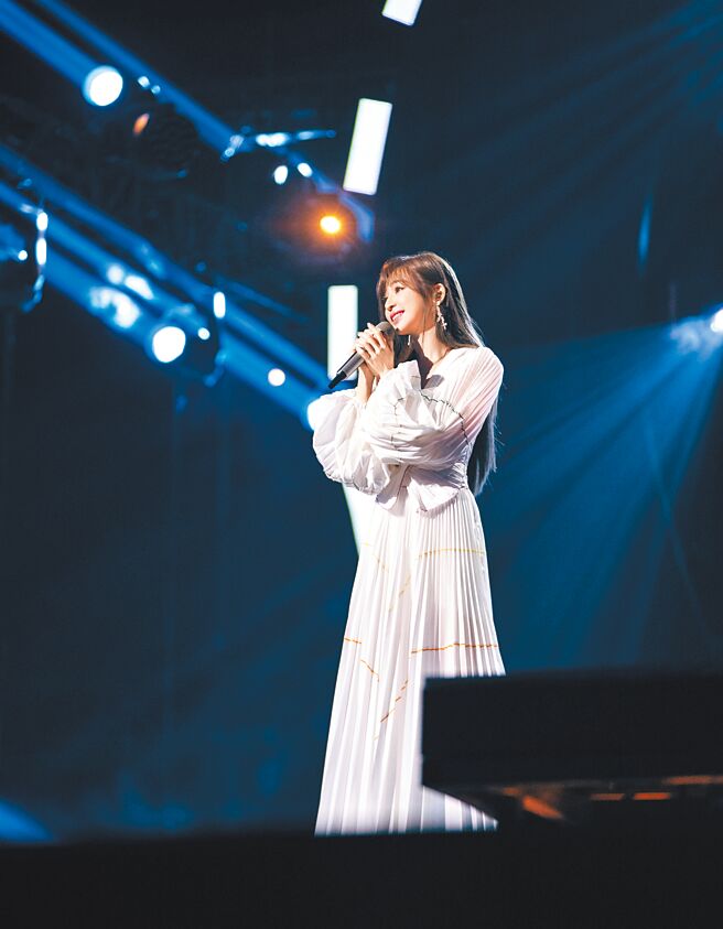 王心凌登上湖南衛視跨年晚會。（天晴娛樂提供）