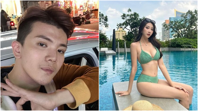 孙生（左）与Wendy分手一个月左右。(图／翻摄自孙生IG@soon6669、Wendy IG@wendy__624)