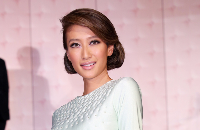 谢婷婷一度传出因为生女跟哥哥失和。（图／中时资料照片）