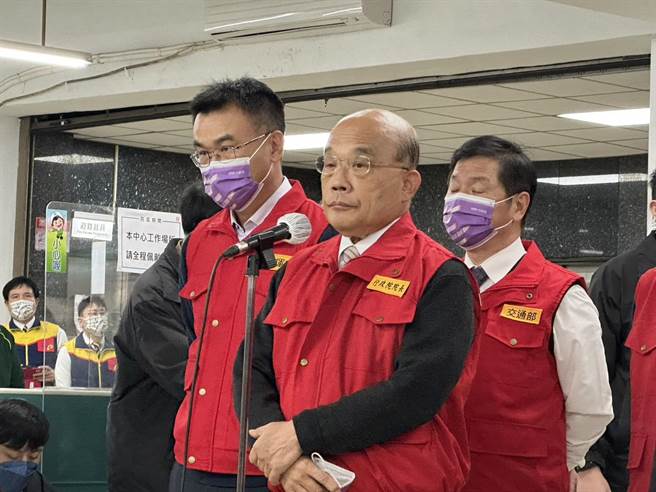 行政院長蘇貞昌。（黃婉婷攝）