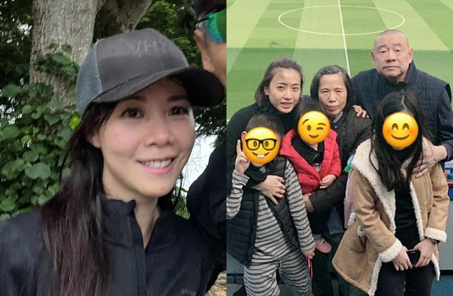 吕丽君（左）最近传出和刘銮雄世纪同框。（图／翻摄自yvonneluitrust IG；翻摄自甘比Kimbee微博）