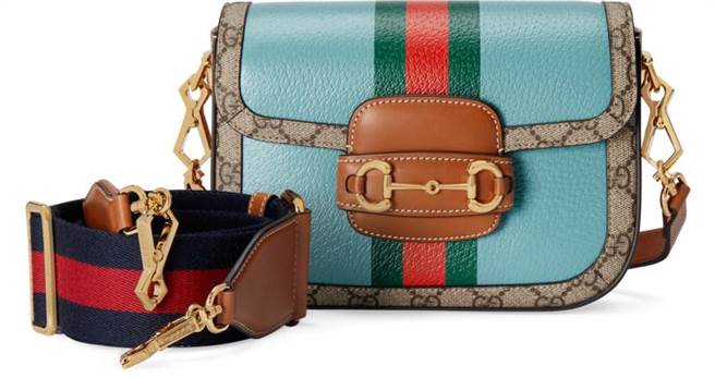 Gucci Horsebit 1955新年系列迷你包，10万9100元。（Gucci提供）
