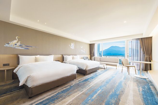 新北將捷金鬱金香酒店推出「錢兔似錦 兔年住房專案」，目前訂房率近7成。（將捷金鬱金香酒店提供）