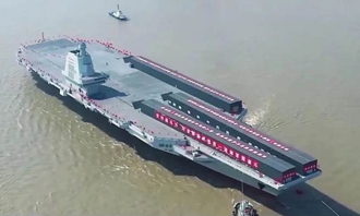 影》陸航母福建艦要海試 推升在台海戰力