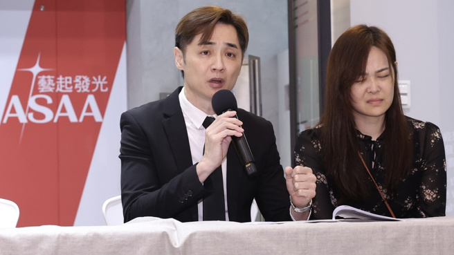 宋逸民于今(4)日召开记者会。(图／陈俊吉摄)