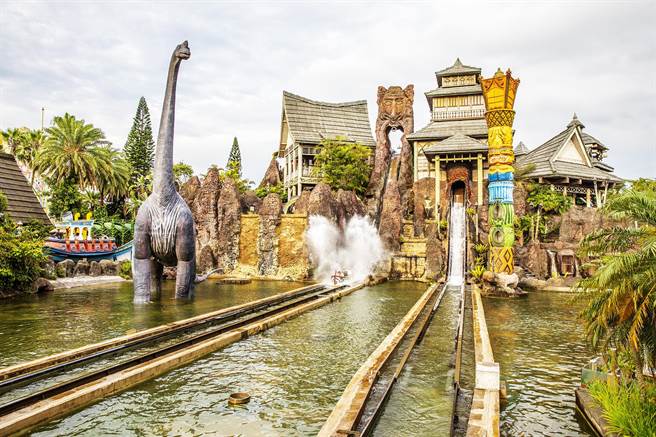 关西六福村和县内高尔夫球场娱乐税税率为10％，较其他县市高，税务局指有调降空间。（罗浚滨摄）