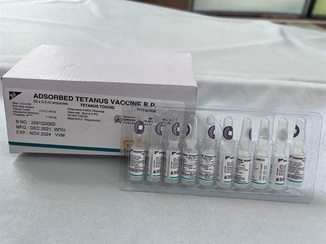 台中一家外科诊所爆料指称破伤风用药现在诊所一支都订不到了。（冯惠宜摄）