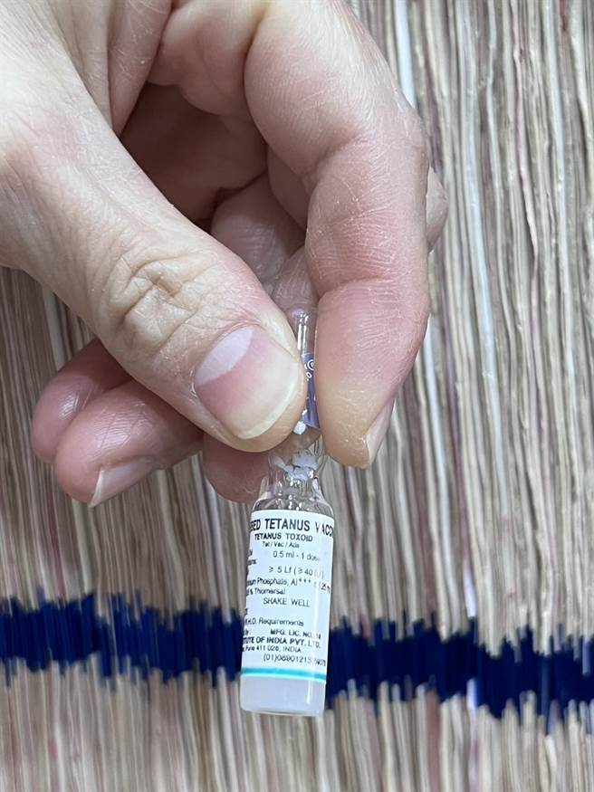 台中一家外科诊所爆料指称破伤风用药现在诊所一支都订不到了。（冯惠宜摄）