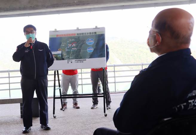 传内阁即将改组，台南市长黄伟哲公开表态，支持苏贞昌留任行政院长。（吕妍庭摄）