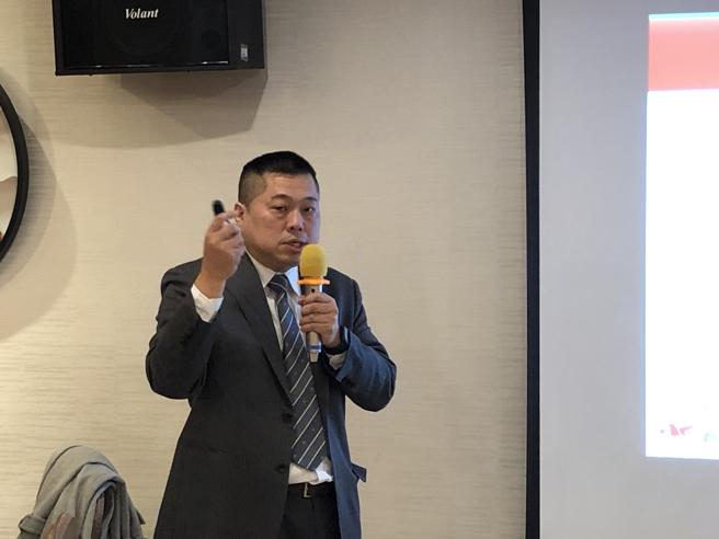 群益投信投研部主管陈沅易。（图/记者李锦奇摄影）