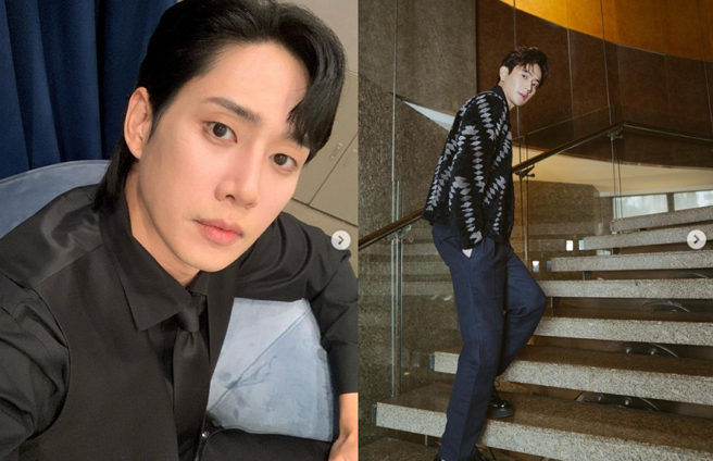 朴成勋和刘冠廷被网友笑说根本是兄弟，近况照相似度高达9成。（图／摘自朴成勋IG、摘自刘冠廷IG）