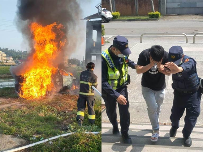 陸軍士官酒駕「時速破百」撞死婦，肇逃燒車滅證死不認罪遭延押。(中時資料庫)