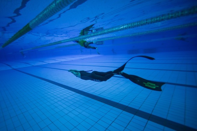 「勇往直潜-自由潜水发展与挑战」，广邀产官学界共襄盛举，此为我国首次以自由潜水为主题之论坛。(戴志扬翻摄)