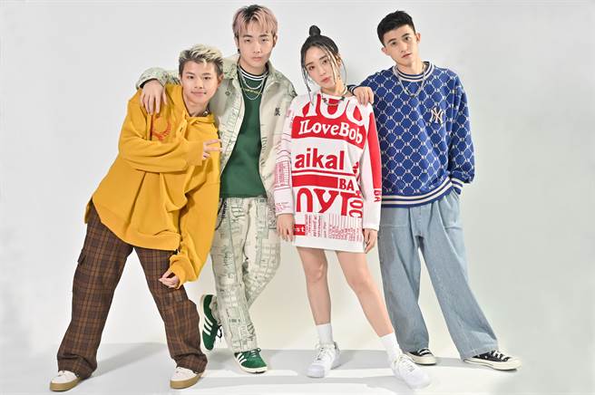 梁舒涵近来与男团「B.T.O.D」合作推出新歌。（宽宽整合行销提供）