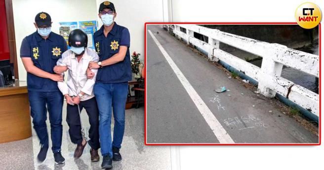 去年屏东市发生「假车祸、真掳杀甜美人妻店长」案件，鑑识人员在死者身上採集多处迹证，让凶嫌黄东明的恶行一一还原，无所遁形。（图／翻摄照片）