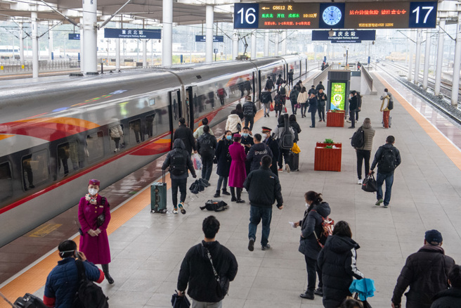 大陆为春节返乡发出6条倡议。（图／新华社）