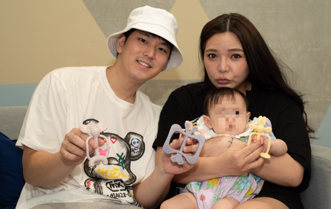 小甜甜老公公开夫妻争执影片，指称被挑衅才做出暴力举动。(图/小甜甜 张可昀脸书)