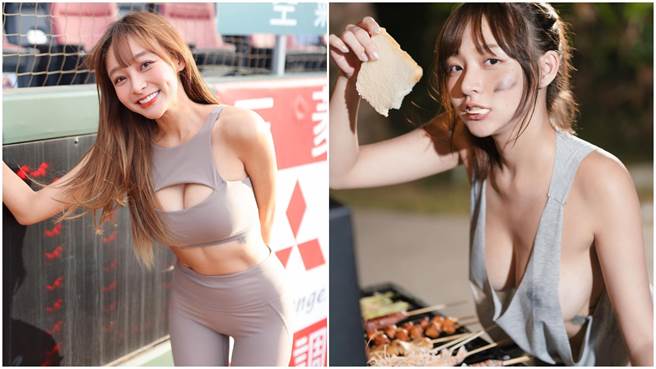 林襄擁有天使臉孔加上魔鬼身材，IG擁有142萬名粉絲。（摘自IG）