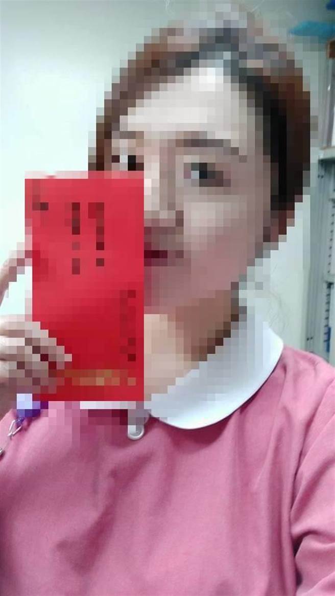 38岁陈家长女于医院担任护理师，院方表示，陈女于医院担任护理师超过10年，相当有责任心。（取自陈女脸书）