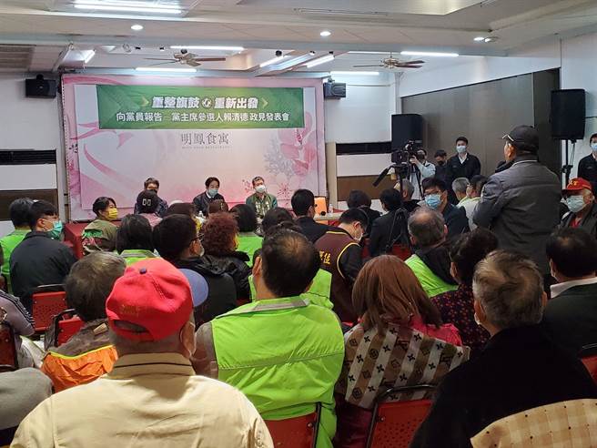 副總統賴清德今（6日）晚間在雲林縣虎尾鎮舉行競選民進黨主席政見發表會，不少黨員要求真改革。（周麗蘭攝）