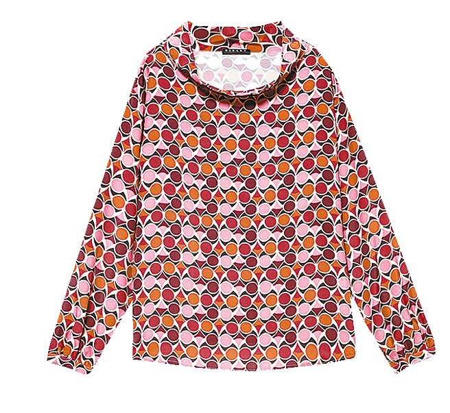 高雄大远百SISLEY印花洋装，建议售价4380元、特价2300元。（远百提供）