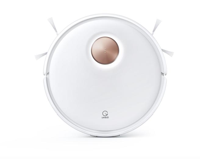 ECOVACS全新子品牌「yeedi一點」的Floor 3 Station，單機版定價1萬1800元，自洗抹布版定價2萬800元。（ECOVACS提供）