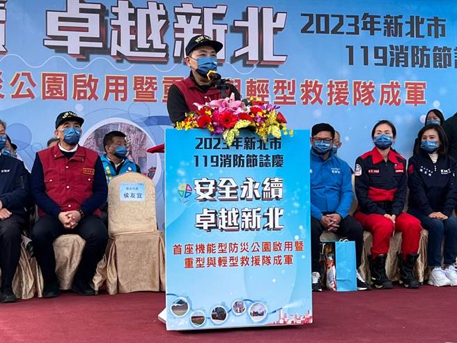 侯友宜表示現階段北北基桃先求共好。（王揚傑攝）