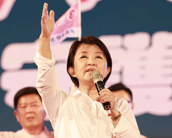 台中市市长卢秀燕。（图／取自卢秀燕脸书）