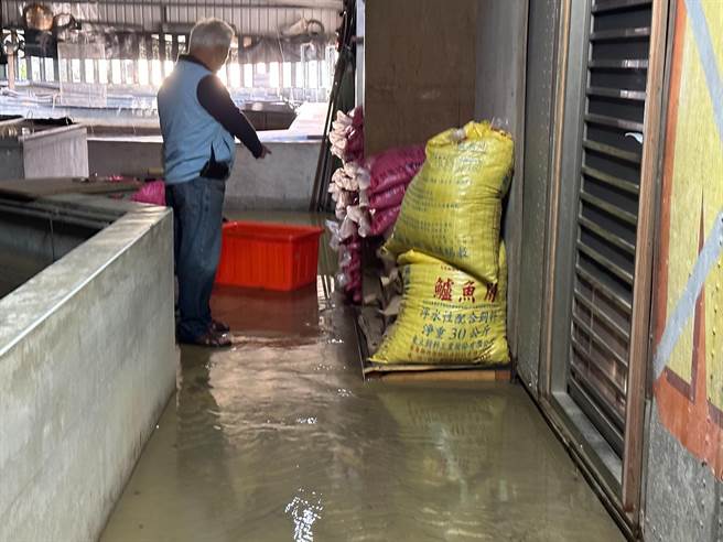 水公司表示愿负起赔偿责任。（张肇良提供／蔡明亘桃园传真）