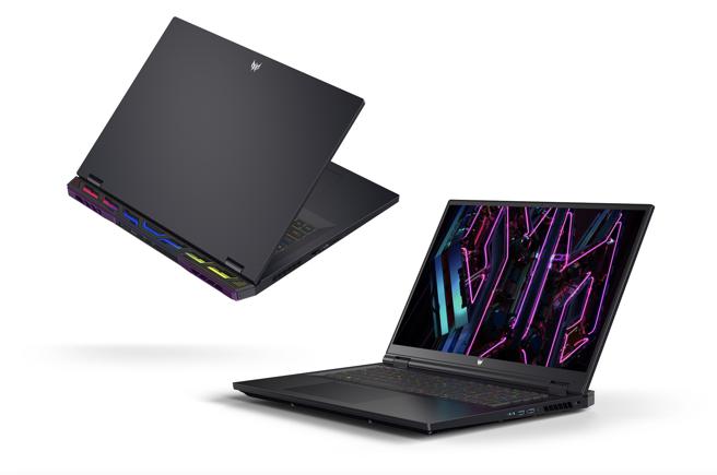 宏碁推出两款效能强大的Predator Helios电竞笔电以及两款 Predator 电竞萤幕。（宏碁提供）