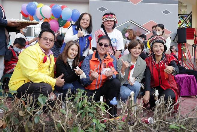 仁爱乡仁爱国小，新建校舍7日落成启用。（南投县政府提供／廖志晃南投传真）