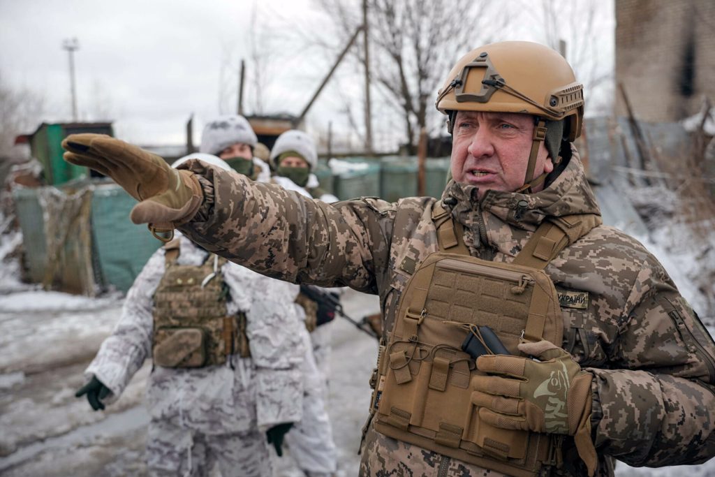 帕夫纽克是去年基辅防卫战的主要指挥官之一。图/美联社(photo:ChinaTimes)