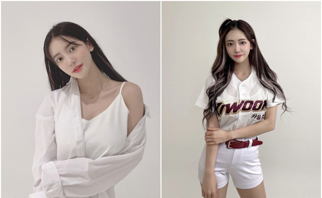 李允智是一名韓國啦啦隊成員，擁有完美容貌與絕佳身材。(圖/李允智 IG)