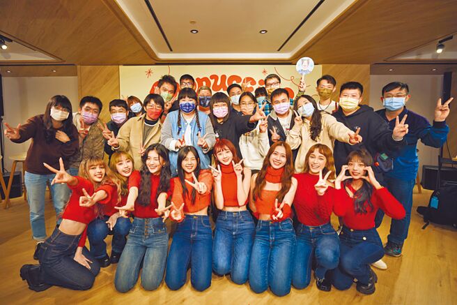 PINK FUN日前舉辦新年粉絲感謝祭。（索尼音樂提供）