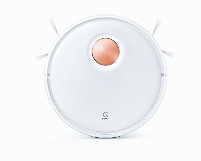 ECOVACS全新子品牌「yeedi一點」的Floor 3 Station，單機版定價1萬1800元，自洗抹布版定價2萬800元。（ECOVACS提供）