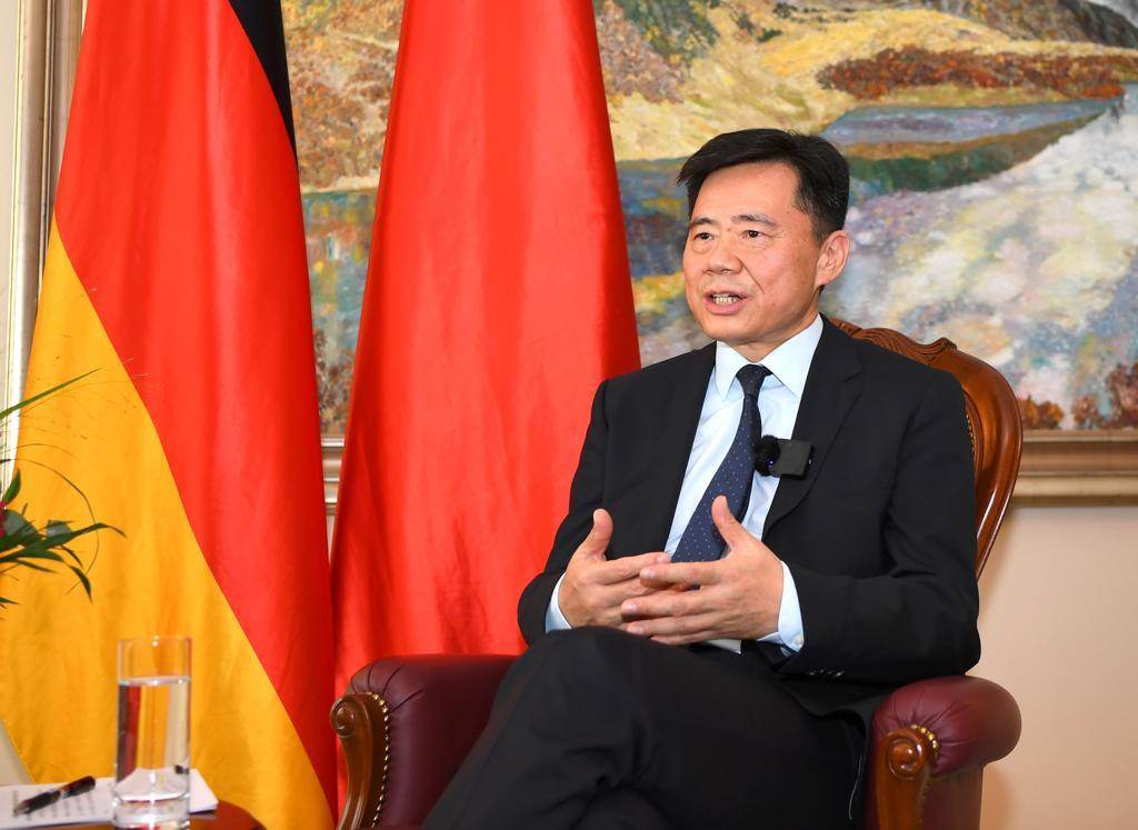 中国驻德大使吴恳表示，德国对华採取的新战略以「意识形态」为主导，体现了冷战思维，将影响中德两国之间的合作。（新华社资料照片）(photo:ChinaTimes)