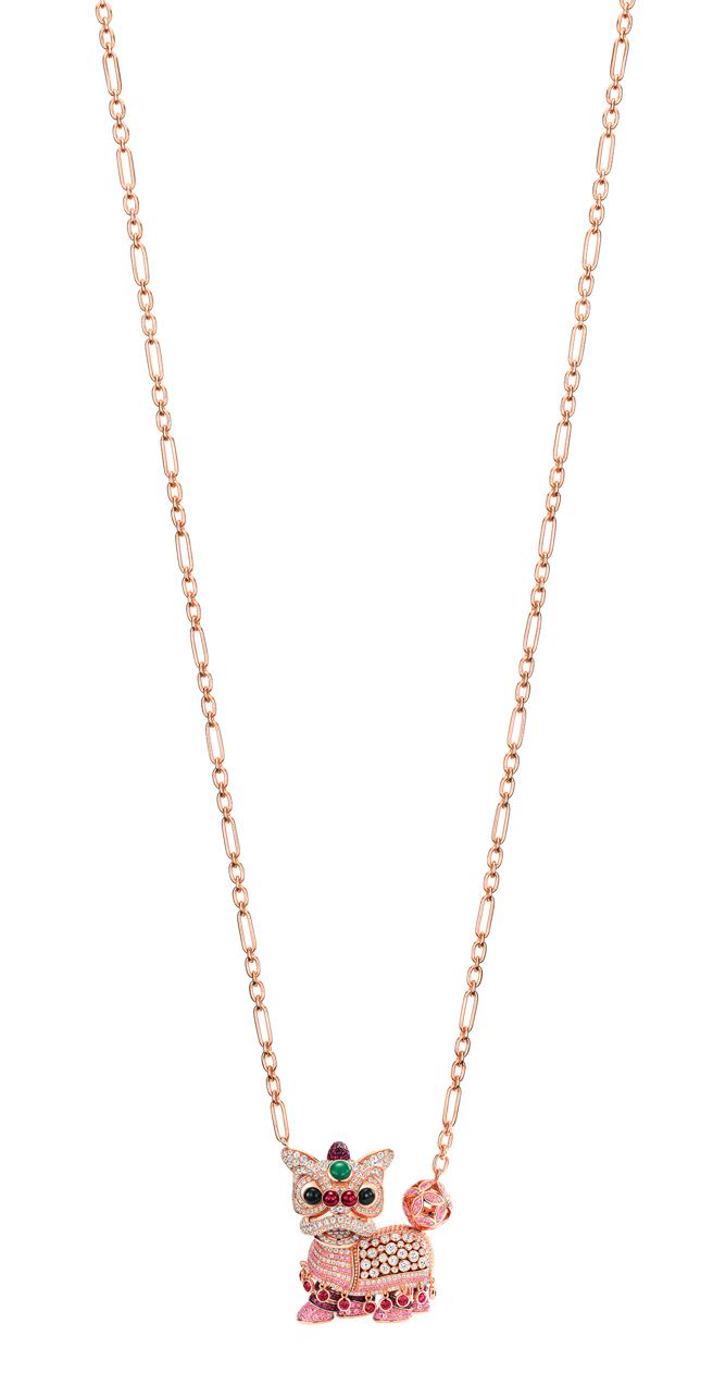 《年节珠宝》Qeelin舞狮珠宝 好喜气（业者提供）