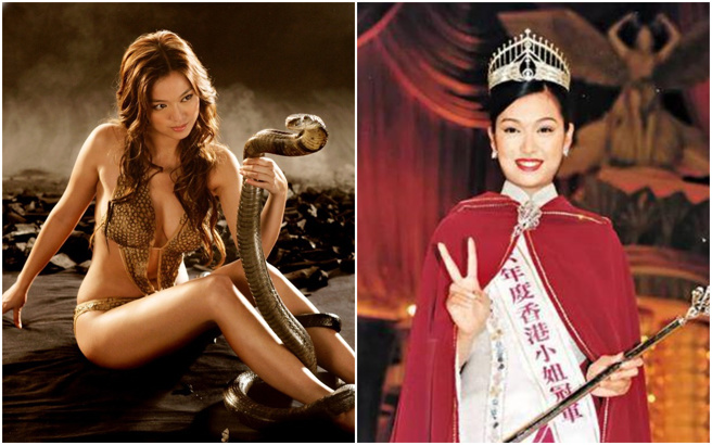 李珊珊于1996年参加香港小姐竞选，当时获得最上镜小姐、最受传播媒介欢迎奖及才艺小姐三个奖项，最后夺冠。(图/微博)