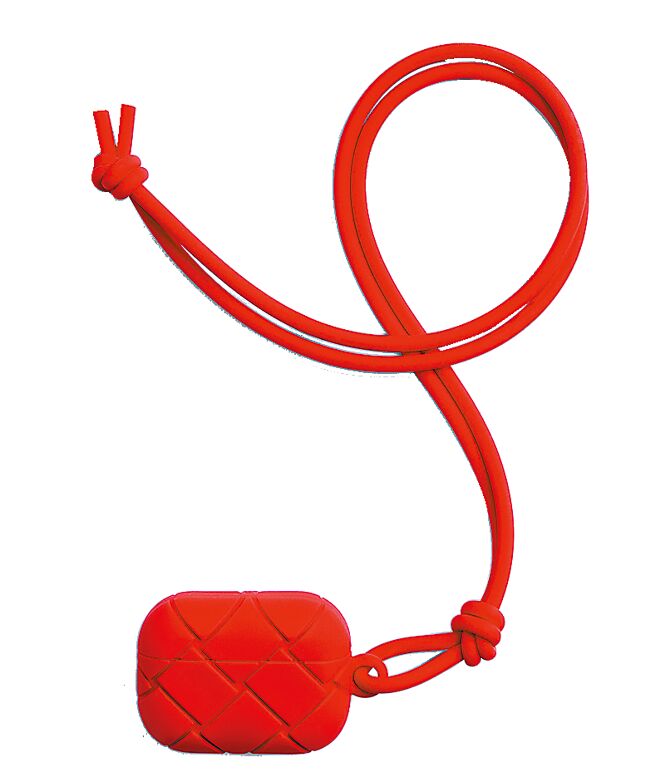 Bottega Veneta的Airpods Pro耳机壳，7600元。（Bottega Veneta提供）