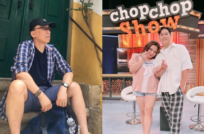 苦苓（左）针对小甜甜事件持不同立场，提出三大疑问。（图／苦苓、宋先生脸书）