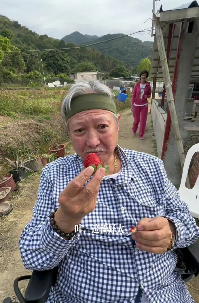 洪金宝白髮苍苍模样，让粉丝相当感慨。（图／截图自微博）