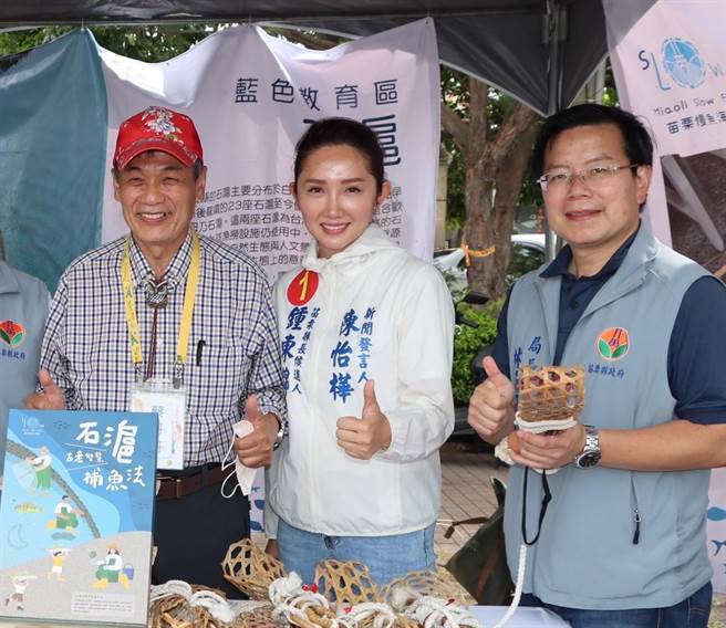 被誉为「最美镇代」的前竹南镇代表、苗栗县工商发展投资策进会总干事陈怡桦出任苗栗县府新闻发言人。（李京升摄）