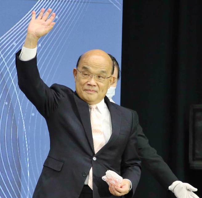 行政院長蘇貞昌（圖）近期連日宴請閣員，引發外界熱議。（中時資料照）
